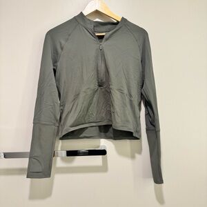Lululemon Half Zip Grey Sage - It’s Rulu